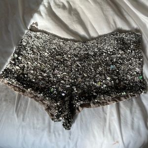 All Saints Sequin Shorts size 8